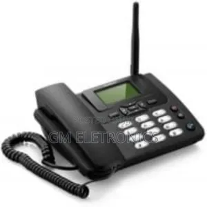 GSM-Fixed Wireless Rechargable Desktop [Black]