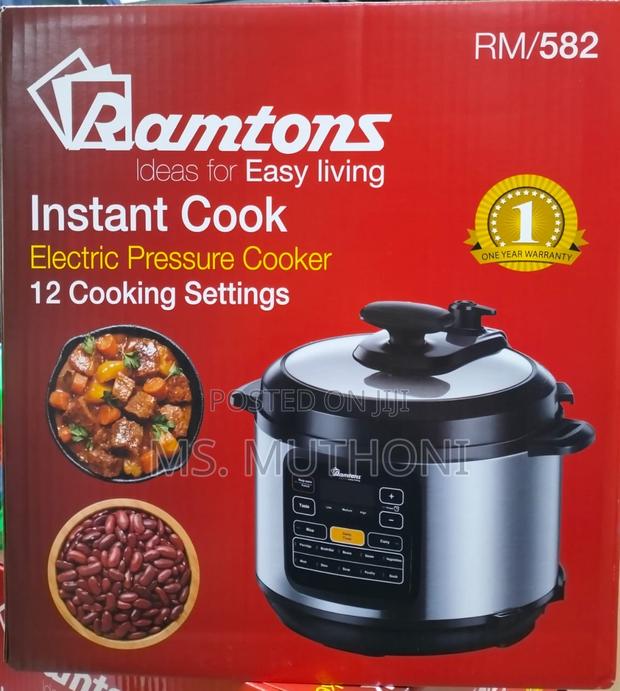 Original Ramtons 582 6L Pressure Cooker - main view