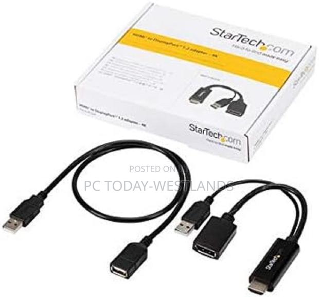 Startech.Com HDMI to Displayport Video Adapter W/ USB - thumbnail 5