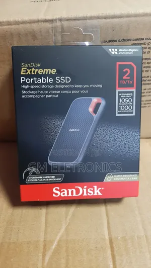 Sandisk Extreme 2tb Portable Usb-c SSD V2 (1050mb/S).