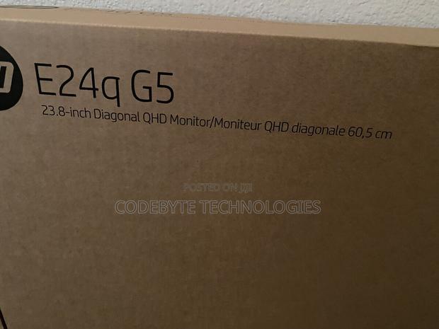 Hp E24q G5 24" Frameless (2560*1440p) QHD IPS Display - main view