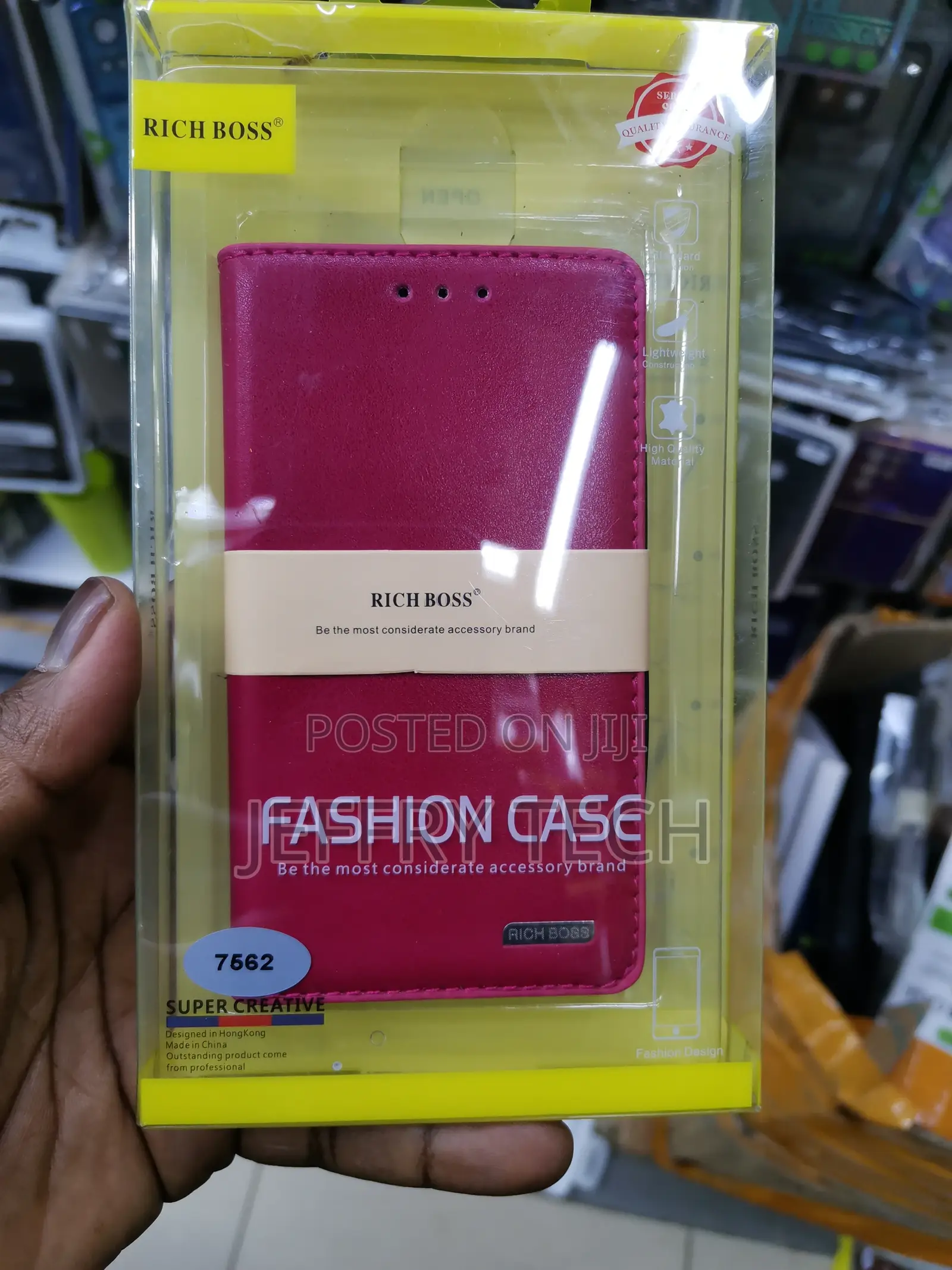 Universal Richboss Galaxy Trend S Duos S7562 Case -Pink