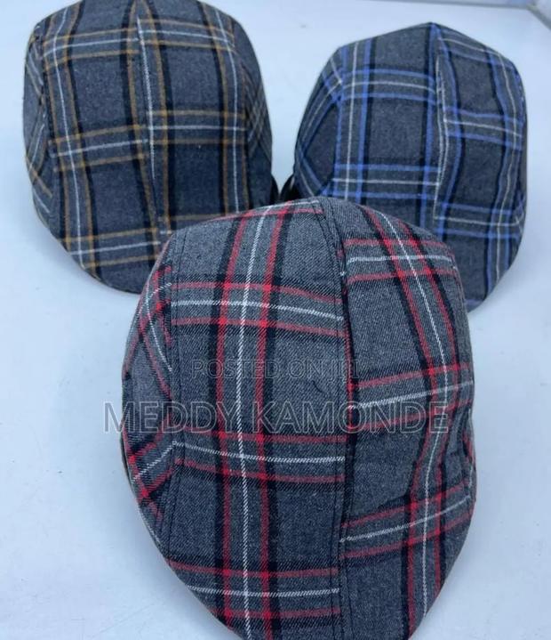 Plain/Checked/Lv Mens Caps - thumbnail 6