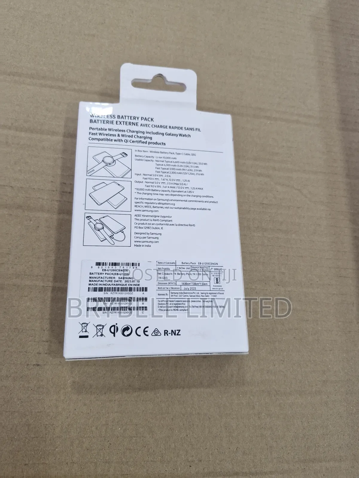 Samsung Wireless Battery Pack 10,000 Mah