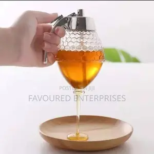 Honey Dispenser With Drip Bottle Honey Jar Pot