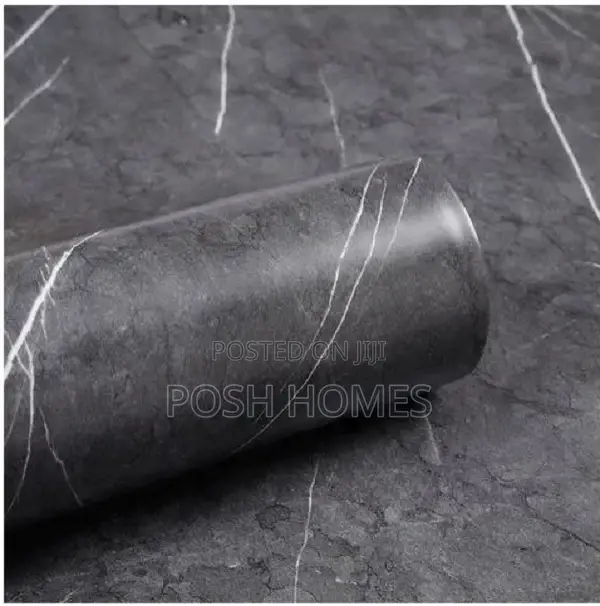 Dark Grey PVC Vinyl Flooring