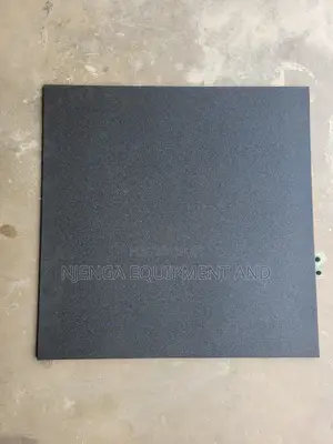 Black With Blue Flecks Rubber Matts