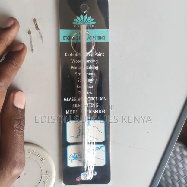 Tile Cutter Etching Pen With Ring Engraving Pen Scribing - thumbnail 3