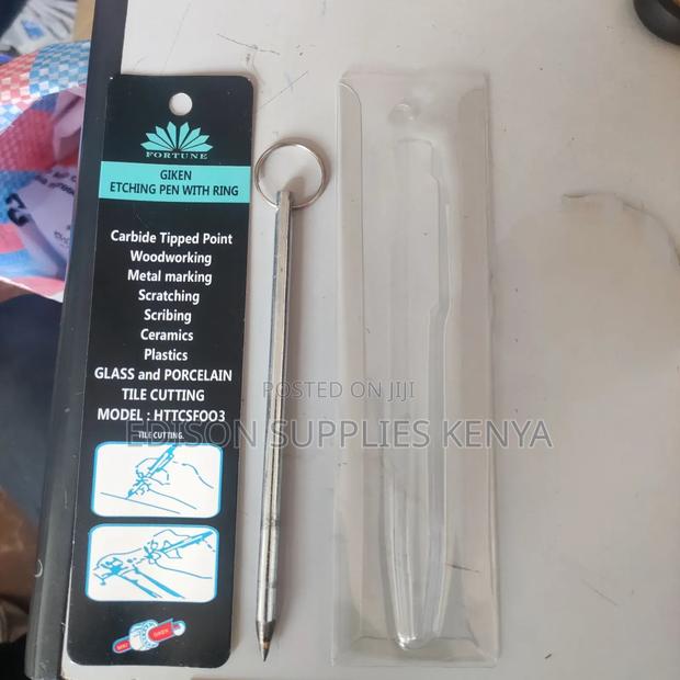 Tile Cutter Etching Pen With Ring Engraving Pen Scribing - thumbnail 2