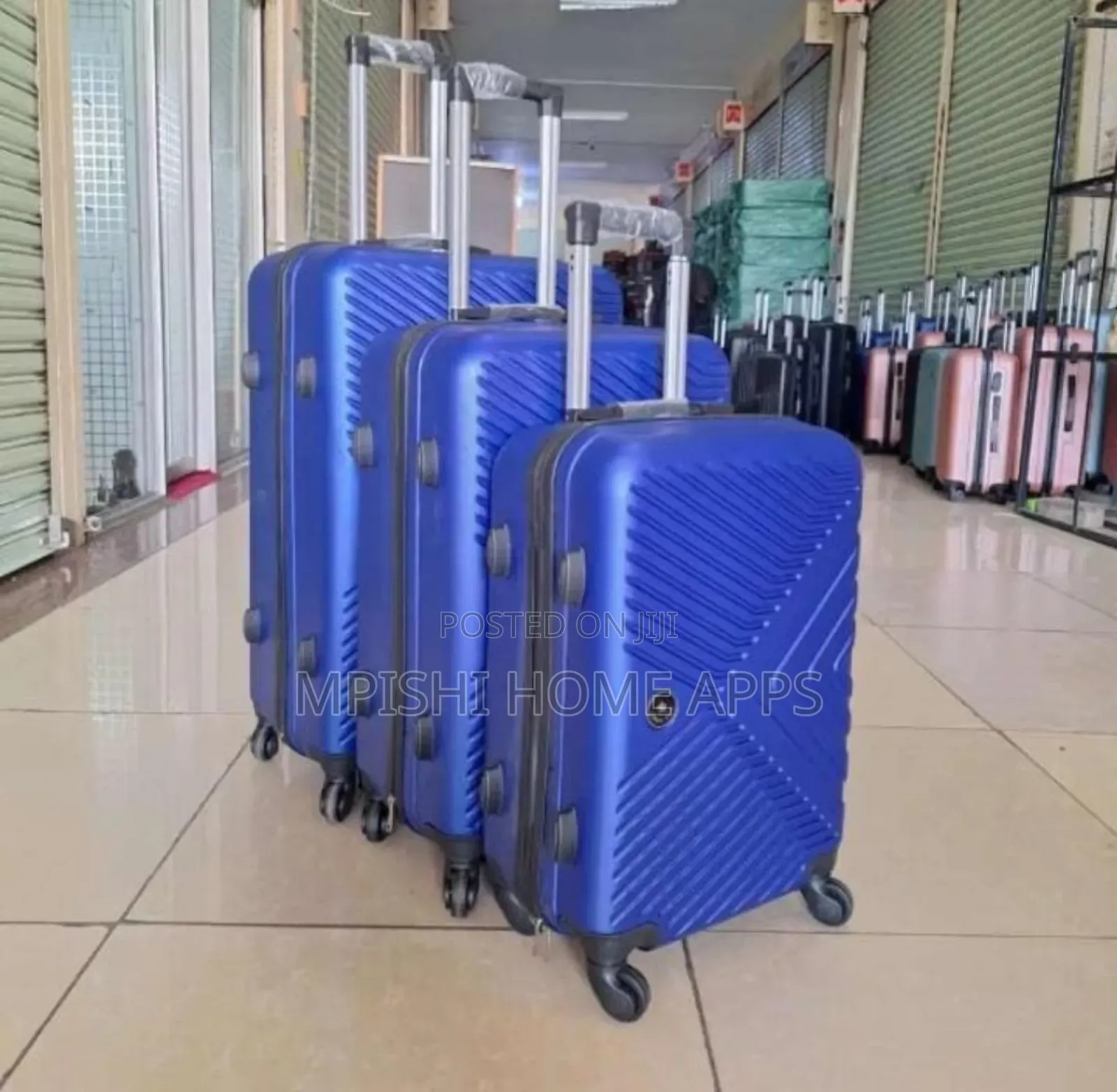 3 in 1 Luxurious Fibre Suitcase