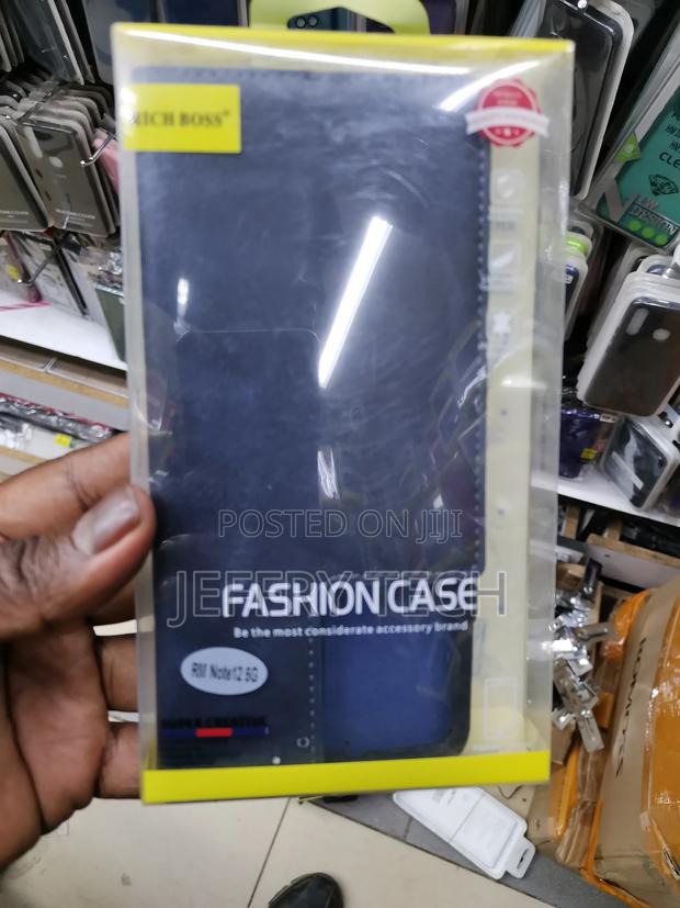 Universal Richboss Redmi Note 12 Pro 5G Cover - Blue - main view