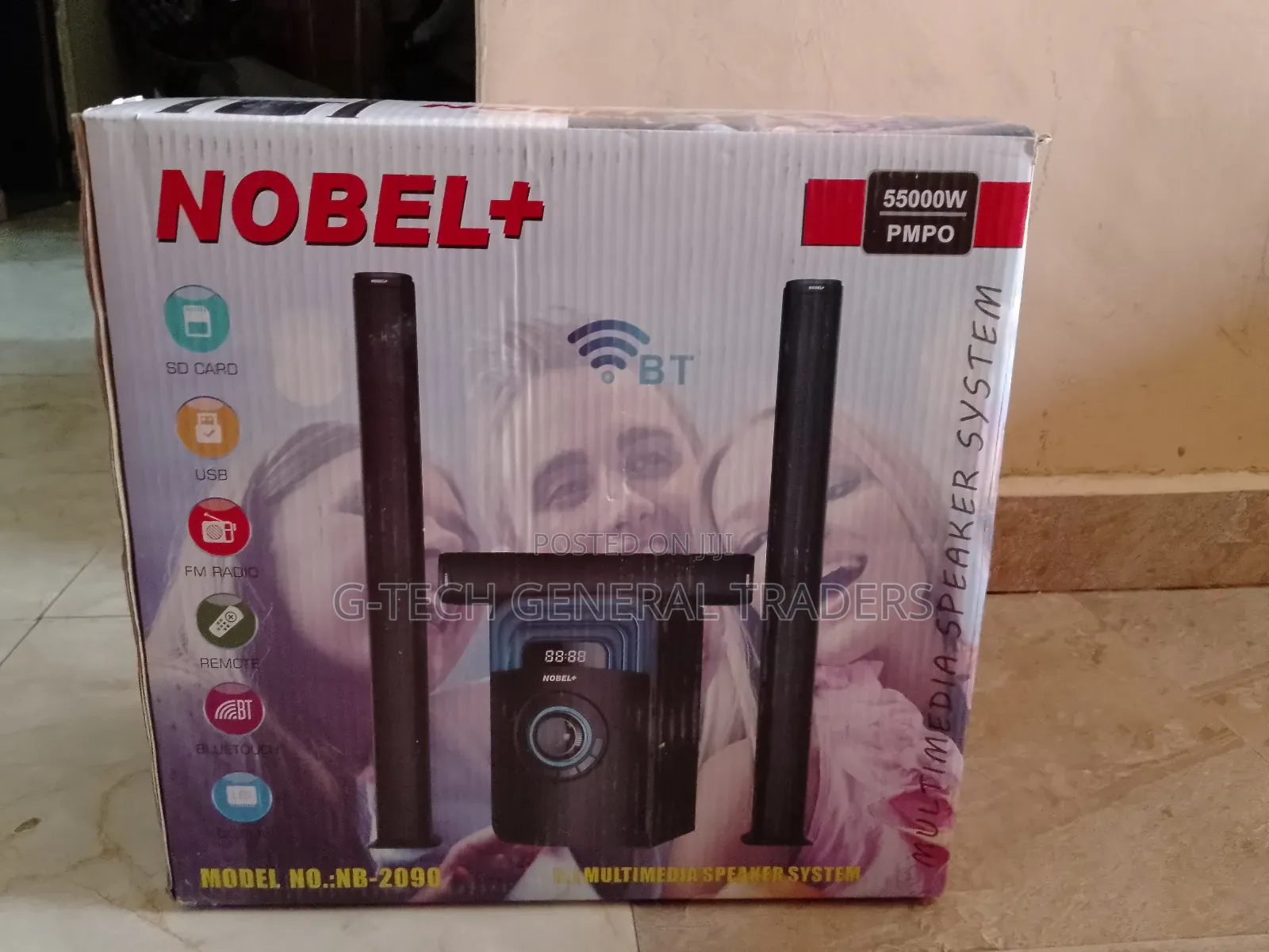 Nobel NB-2090 5.1ch Home Theater System -55000w
