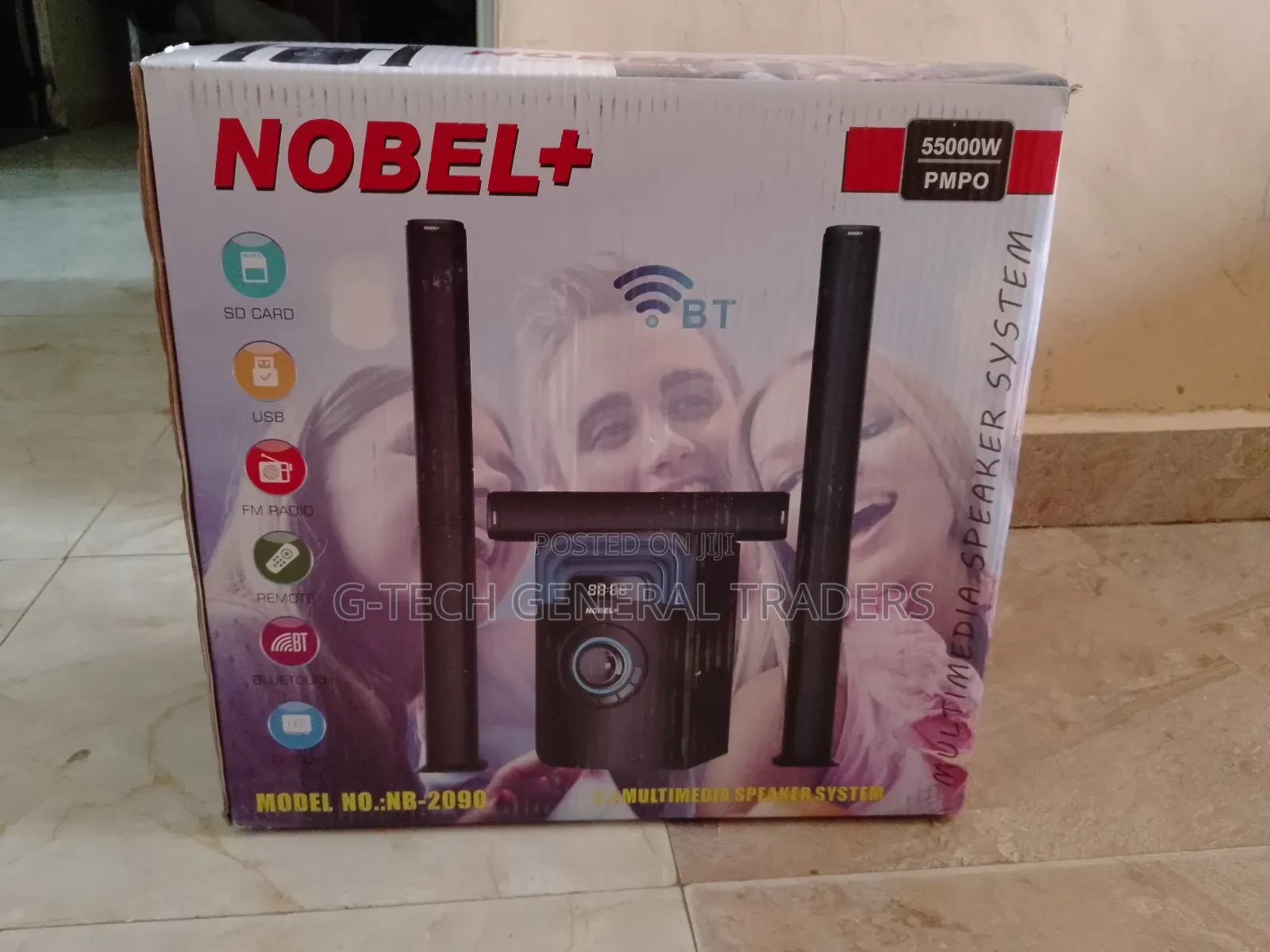 Nobel Home Theater NB-2090 5.1ch Multimedia Speaker System