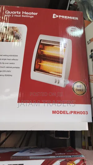 Quartz Room Heater With 2 Heat Settings