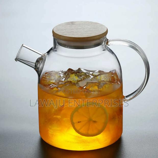 High Borosillicate 1800ml Glass Teapot