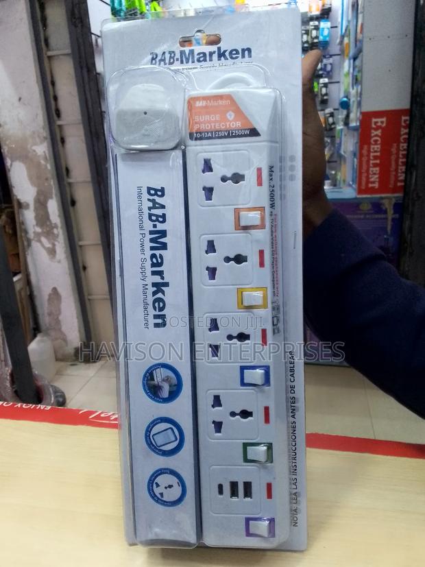 USB Extension With Surge Protector - main view