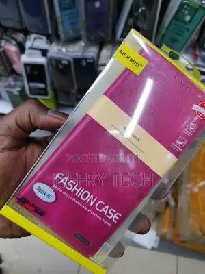 Universal Richboss Flip Cover for Spark 8c -Pink