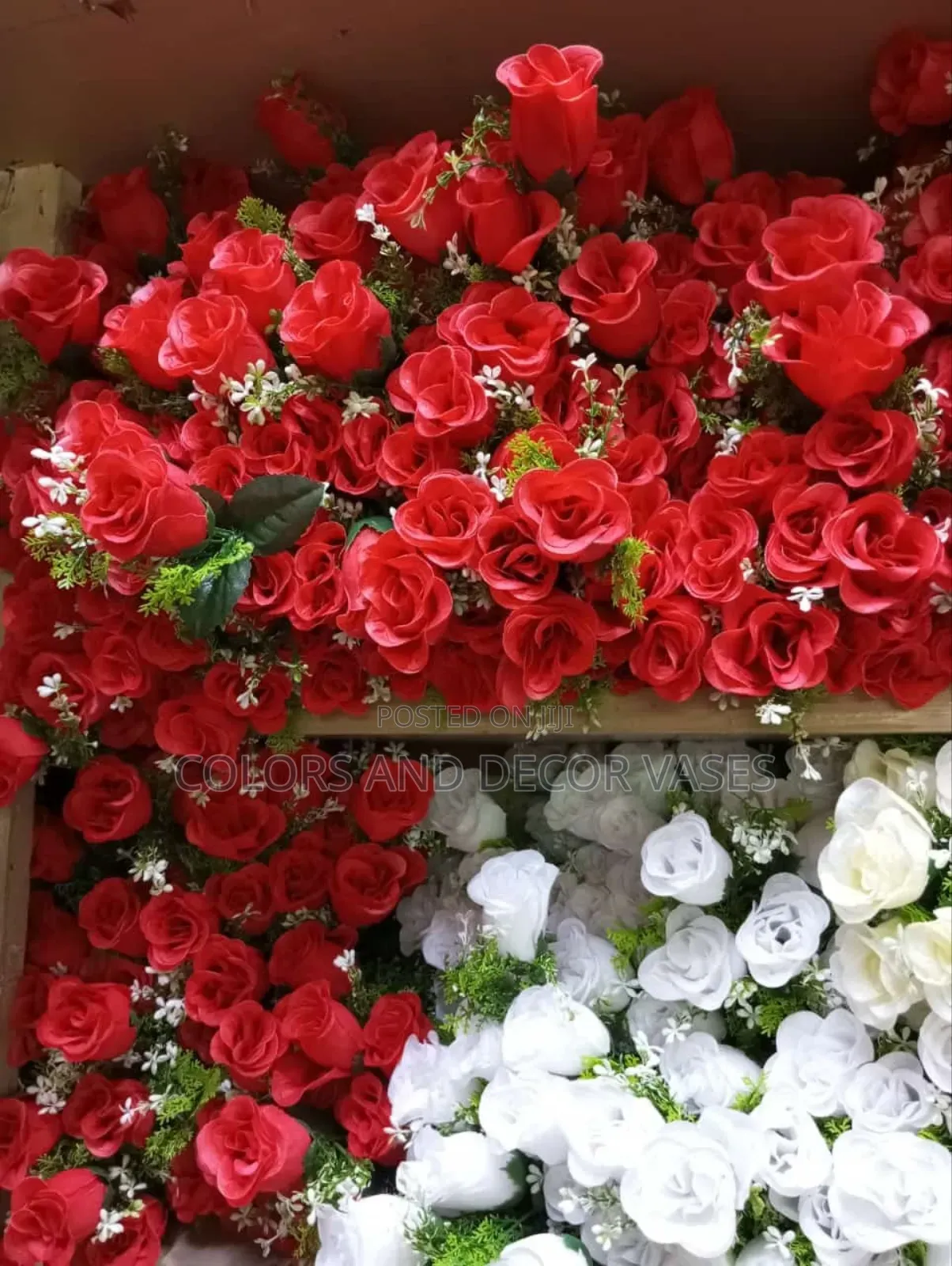 Red Flowers Bunch