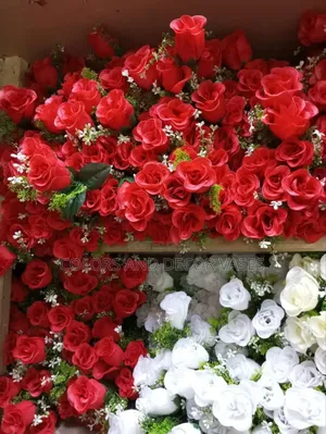Red Flowers Bunch