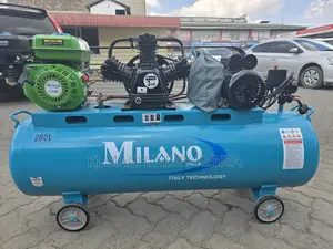 Combined Petrol Electric Air Compressor - 200litres