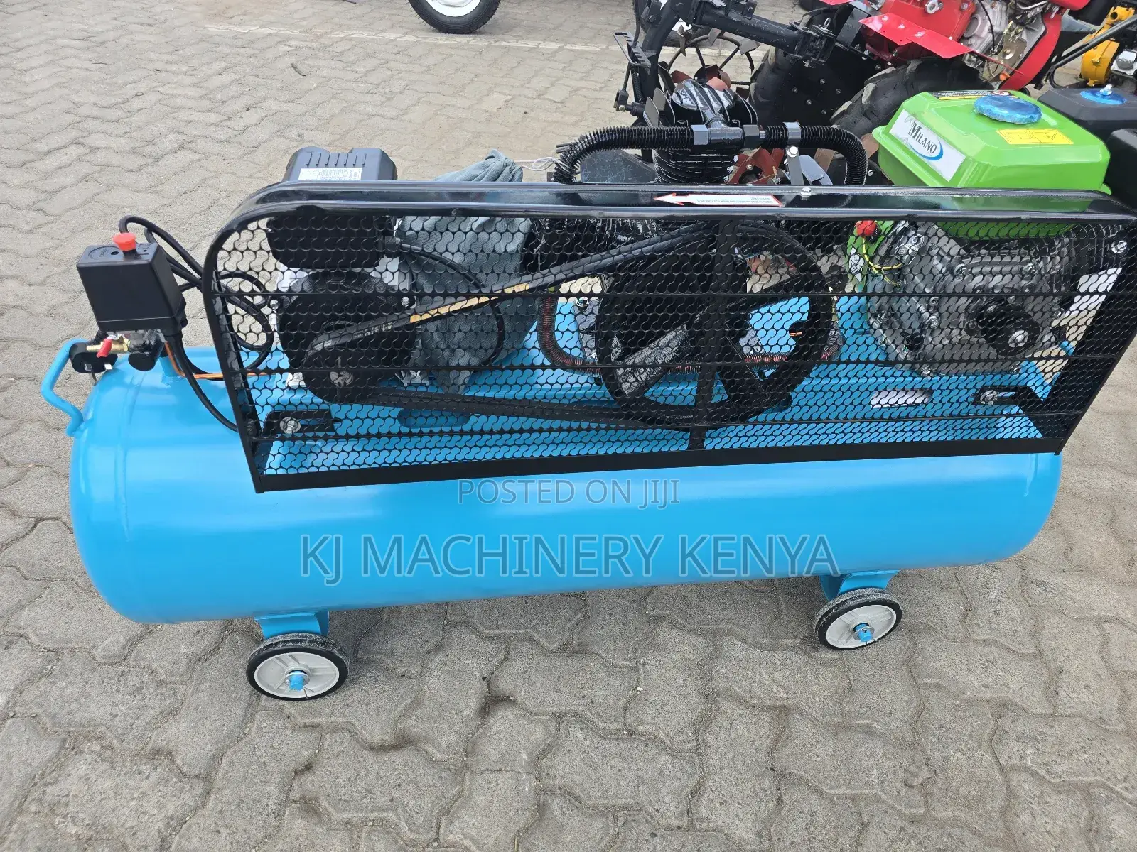 Combined Petrol Electric Air Compressor - 200litres
