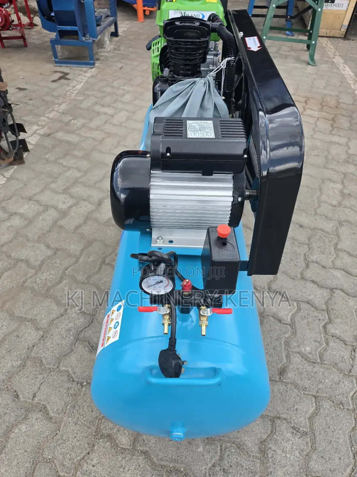 Combined Petrol Electric Air Compressor - 200litres