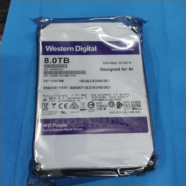 High Quality 8tb Surveillance Hard Disks, Wd