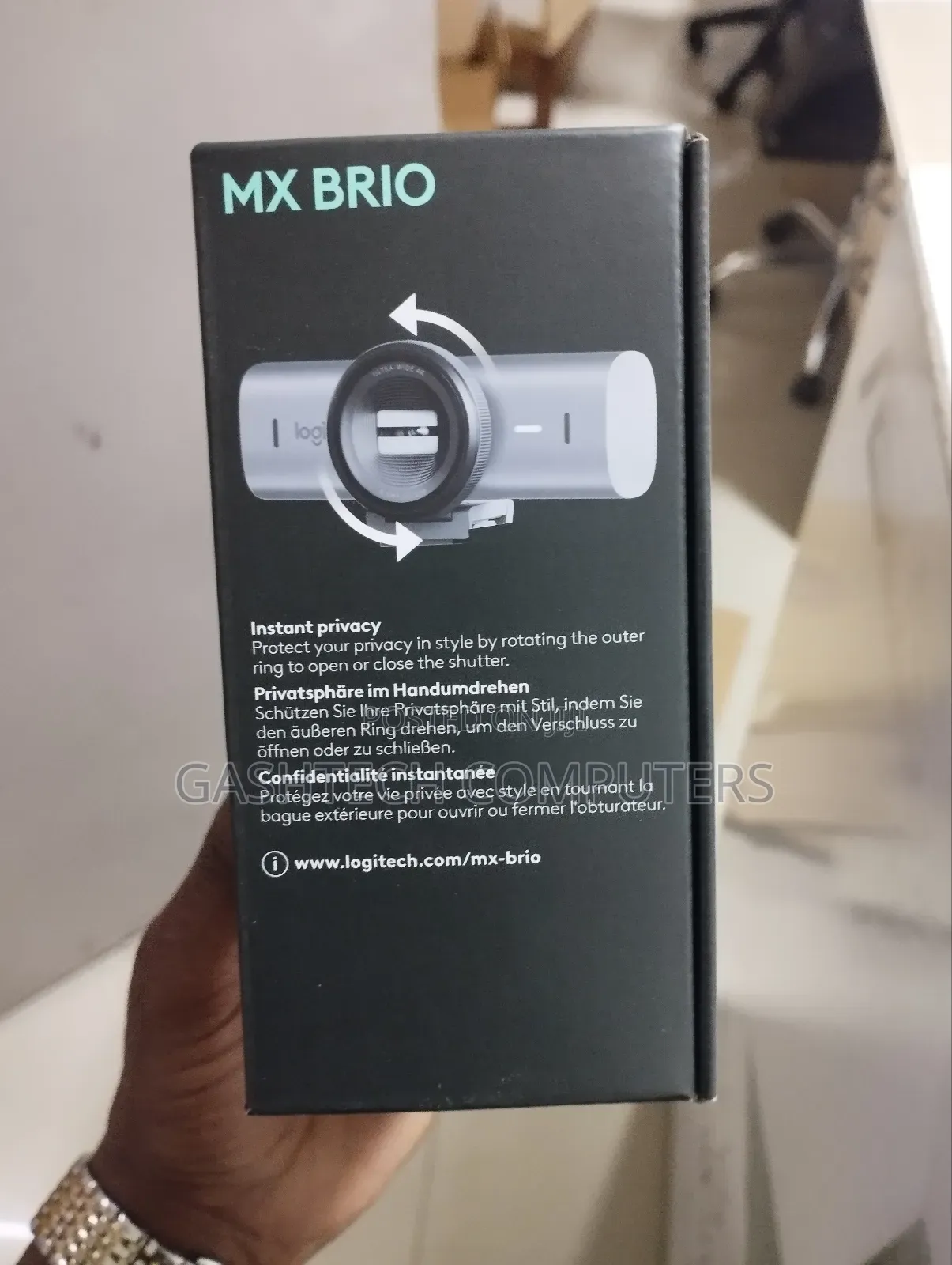 Logitech Mx Brio Ultra Hd Webcam