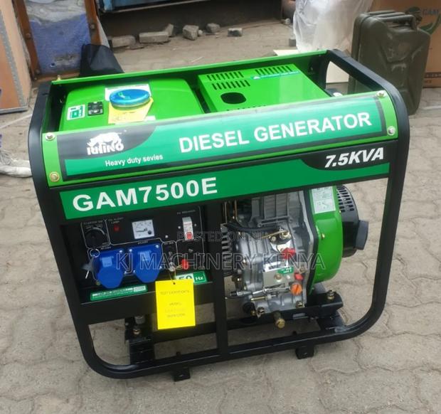 7.5kva Diesel Generator - Single Phase - thumbnail 3