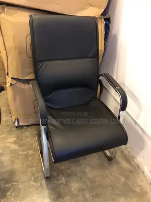 Executive Office Leather Guest Waiting Chair