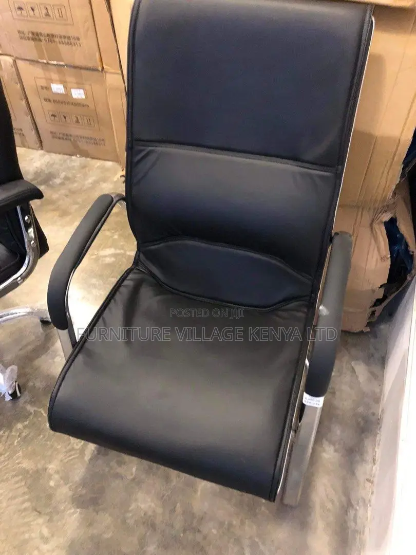 Executive Office Leather Guest Waiting Chair