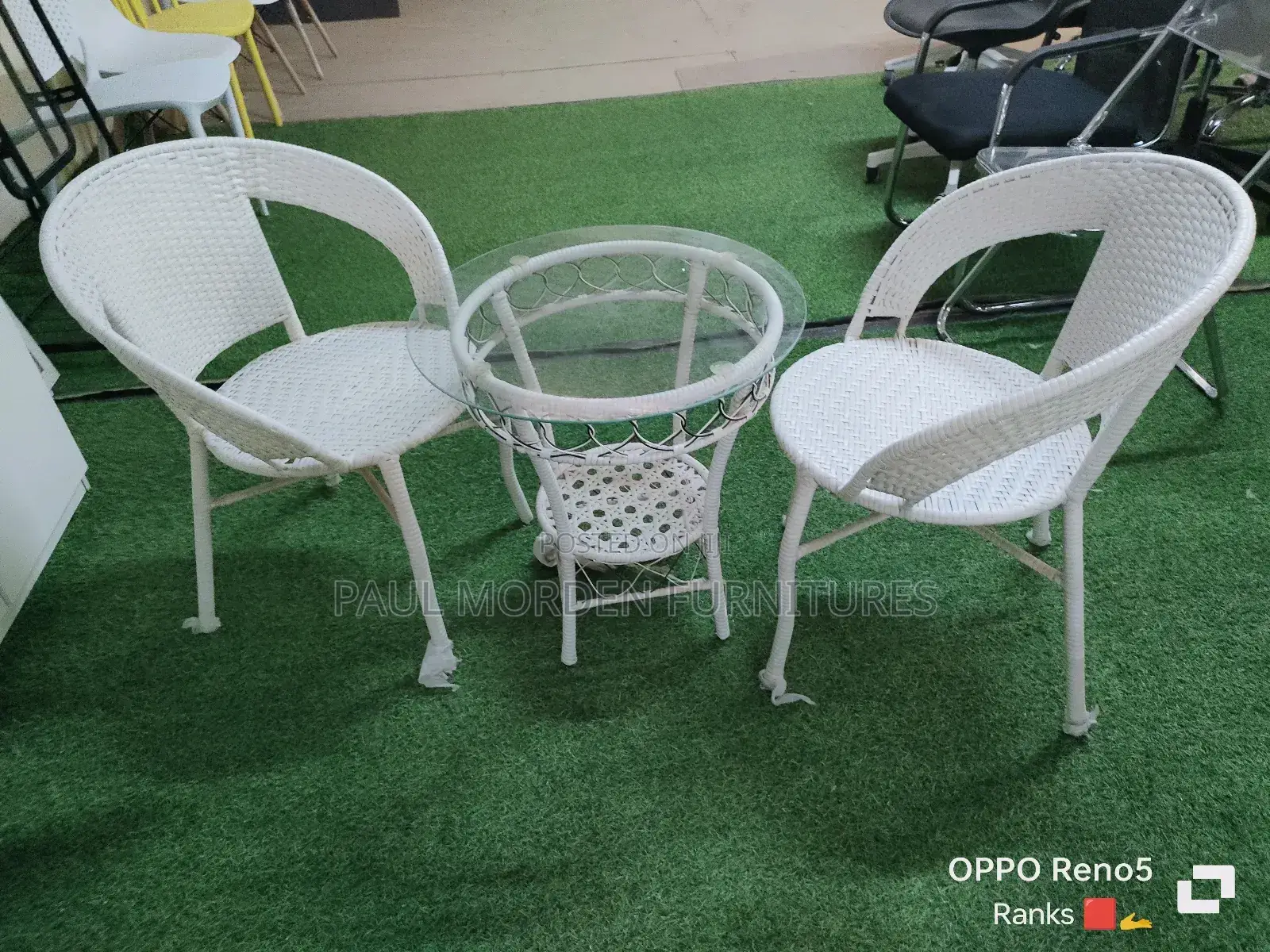 Leisure Dining Table and Two Chairs