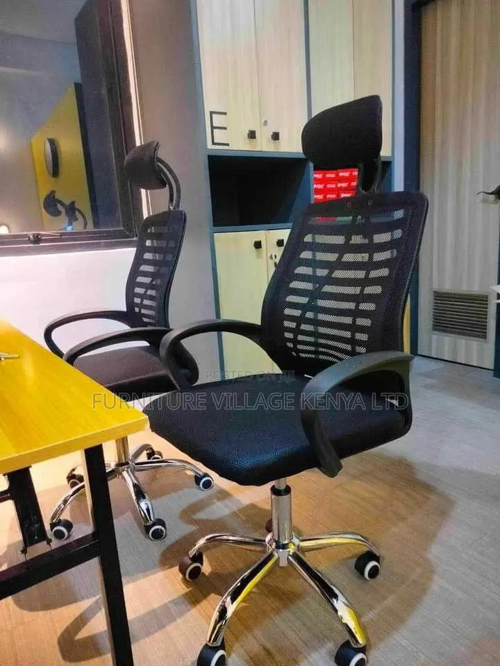 Ergonomic Headrest Executive Office Chair