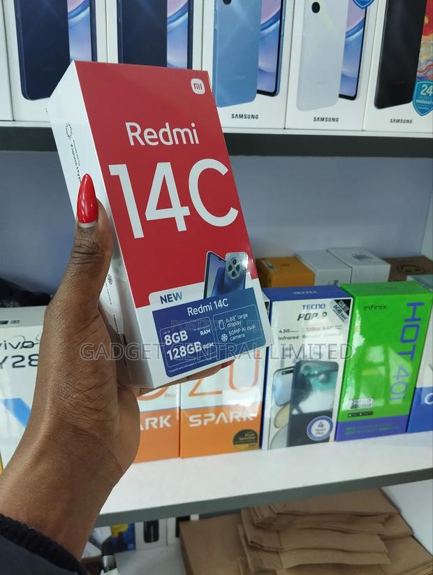 New Xiaomi Redmi 14C 128 GB Black - thumbnail 3