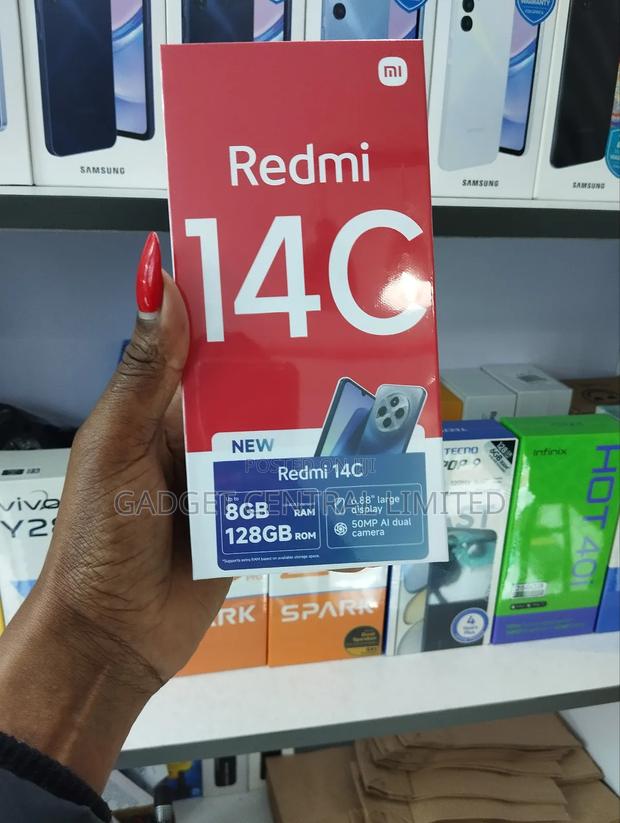 New Xiaomi Redmi 14C 128 GB Black