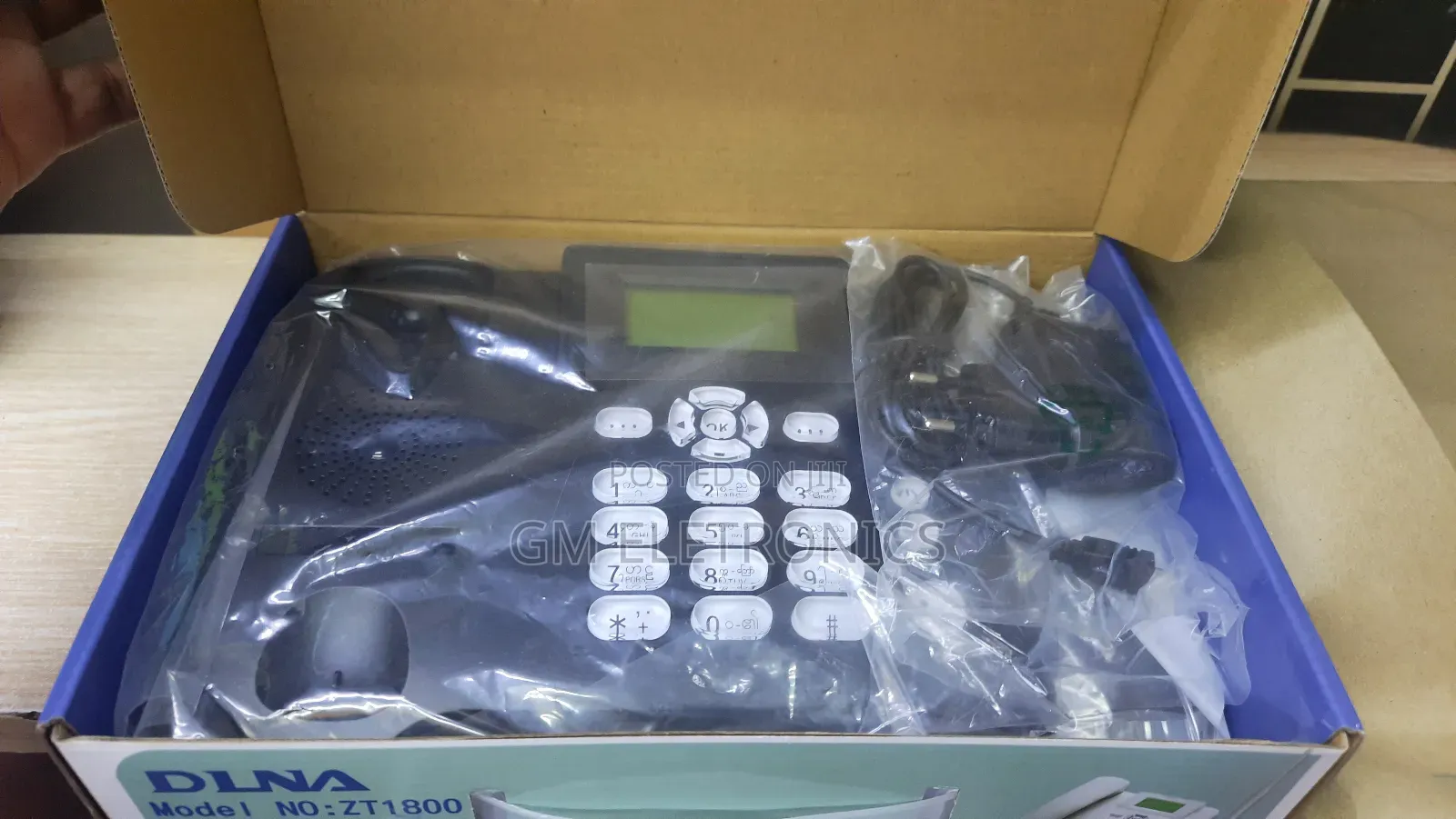 Original Dual Sim GSM Phone for Office Domestic Use(Black)
