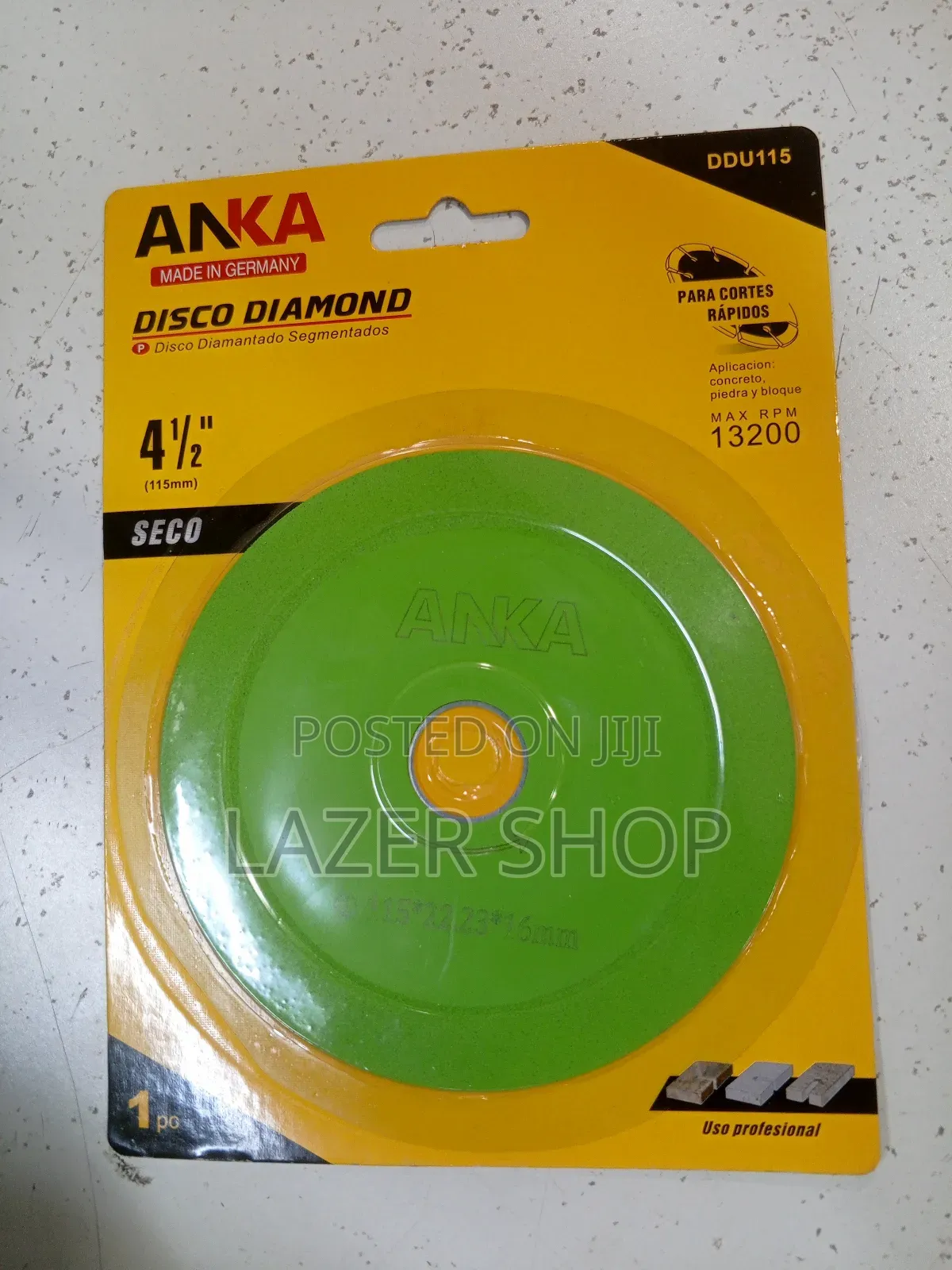 4.5 Glass Cutting Disc