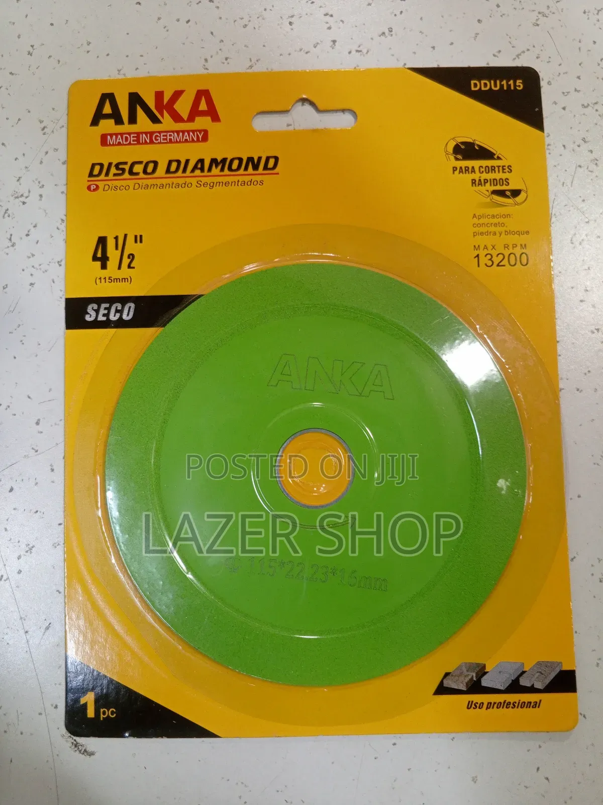 4.5 Glass Cutting Disc