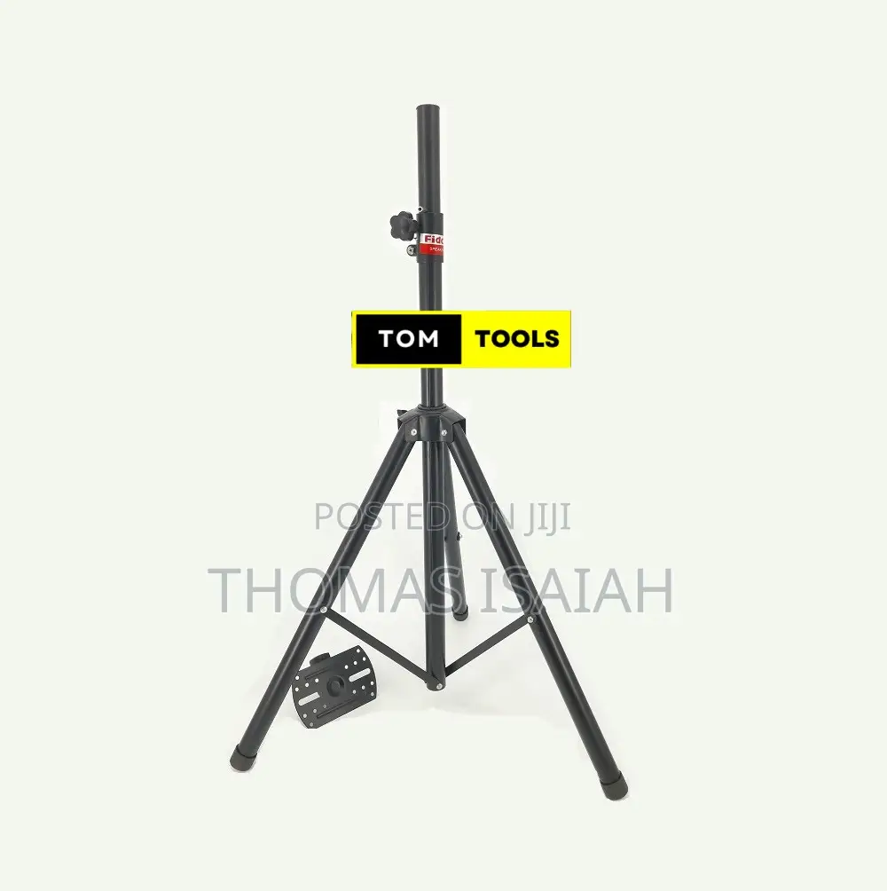 Heavy Duty Tripod Speaker Stand With Plate Adapter