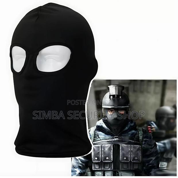 Face Mask 2 Holes Paintball Balaclava Tactical Army Full - main view