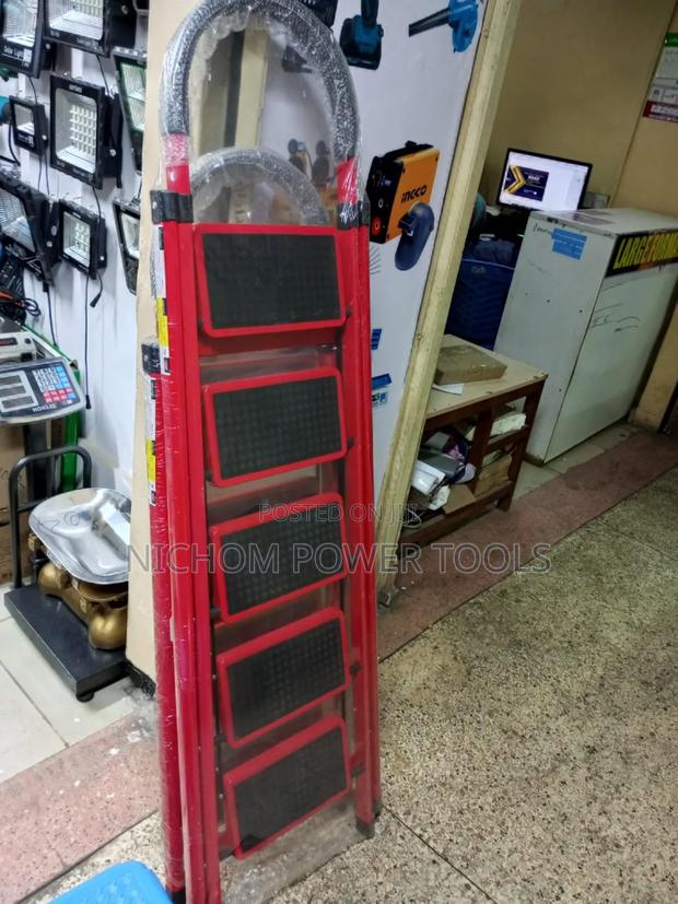 Foldable 5step Steel Ladder/5 Step Steel Ladder