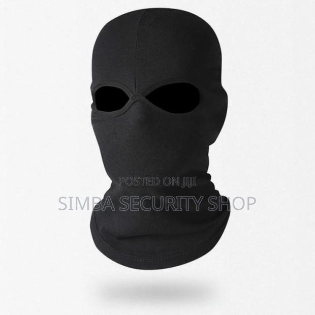 Balaclava With Two Holes Full Face Mask Monkey Ninja Cap - thumbnail 5