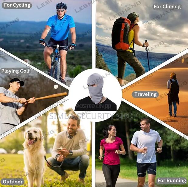 Balaclava With Two Holes Full Face Mask Monkey Ninja Cap - thumbnail 6