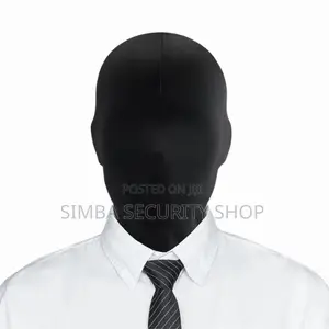Full Face Mask Without Hole See Through Balaclava Ski Cap