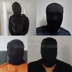 Full Face Mask Without Hole See Through Balaclava Ski Cap