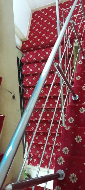 Red Flowered Wall to Wall Executive Carpet - thumbnail 2