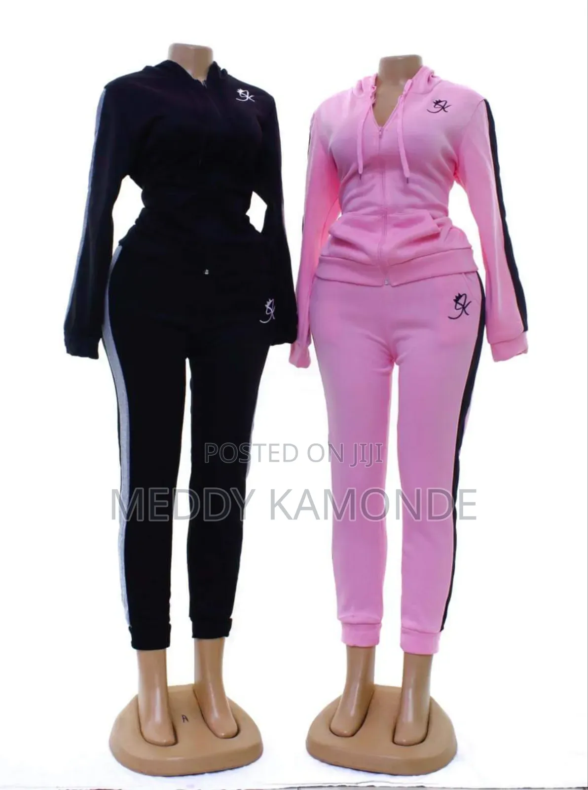 Black/Pink/Blue/Grey Tracksuit