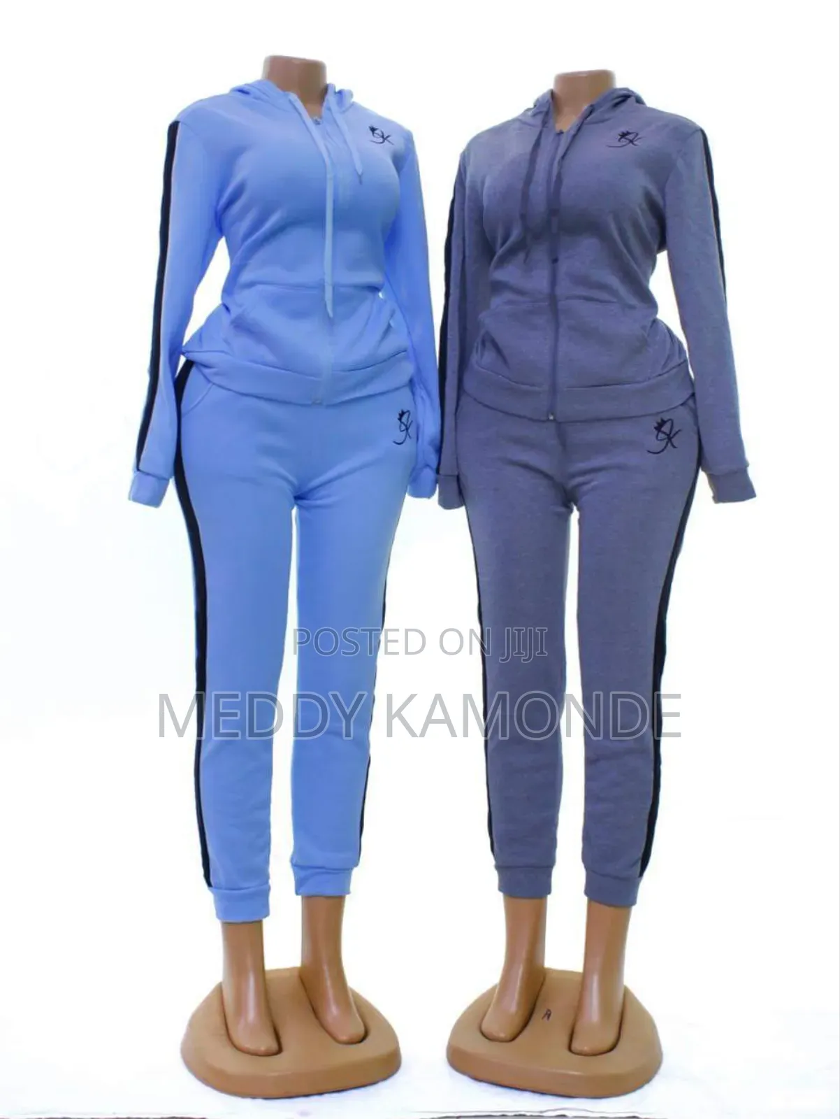 Black/Pink/Blue/Grey Tracksuit
