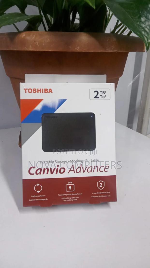 Toshiba Canvio Advanced 2TB External HDD - main view