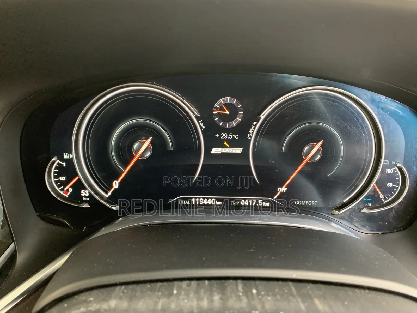 BMW 7 Series 2017 Blue